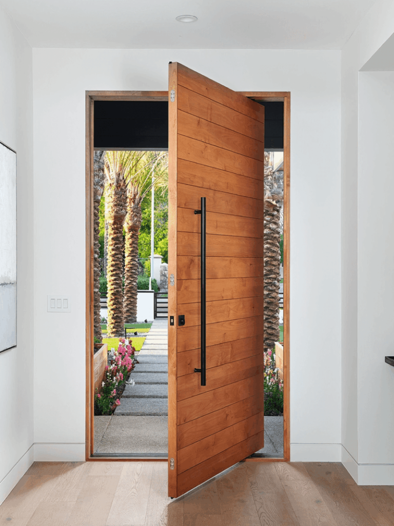 Impact Glass & Pivot Entry System